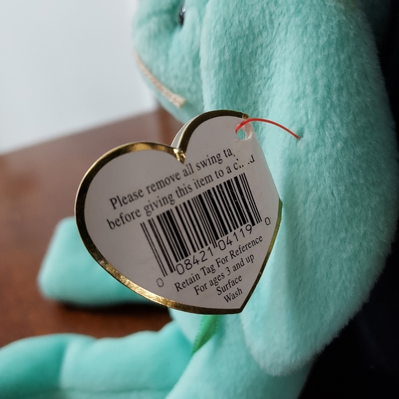 Ty Beanie Babies Hippity The Mint Bunny - Picture 5 of 8